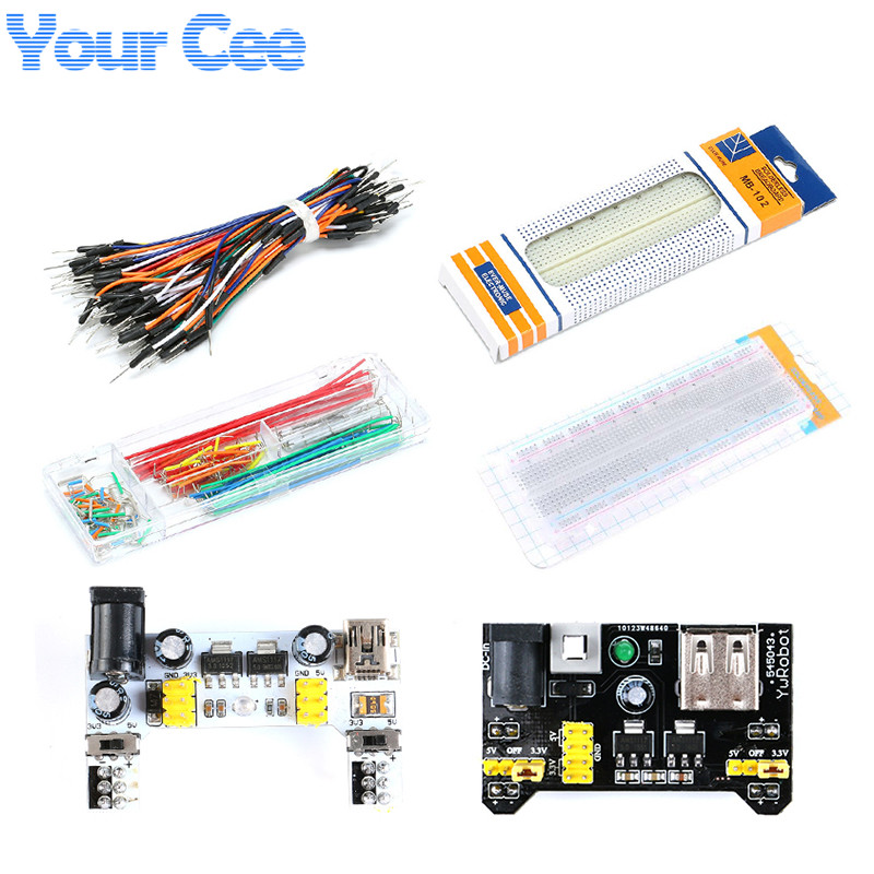Breadboard 400 Point - لوحة تجارب MB-102 MB102 بـ 400/830