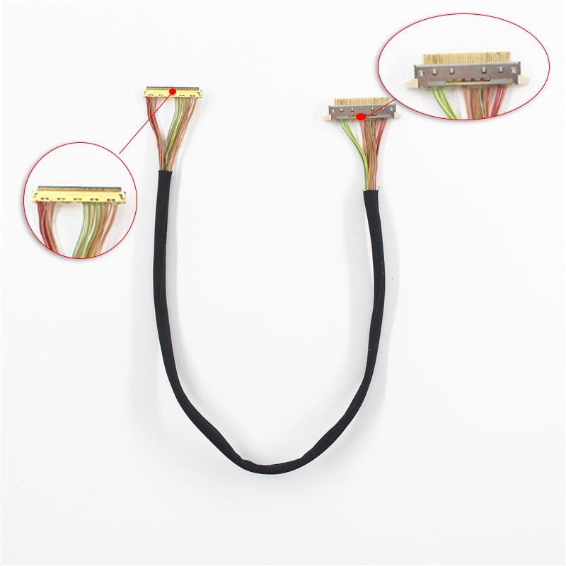 Ipex Connector - LVDS كابل لوحة LCD لدعم اللوحة