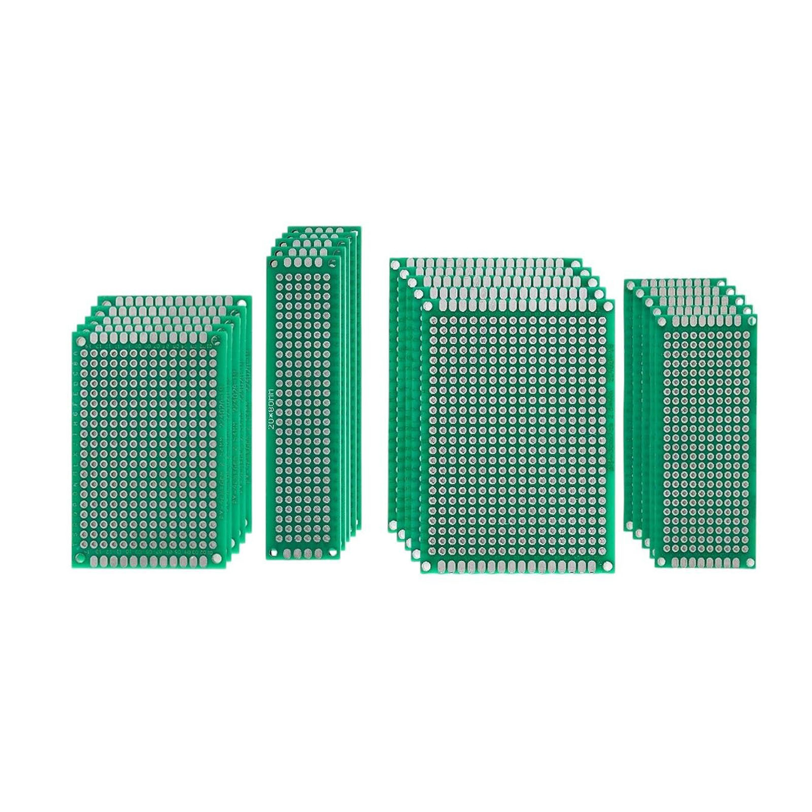 Pcb Prototyping Board - 10 قطعة مزدوجة الجانب PCB 2X8