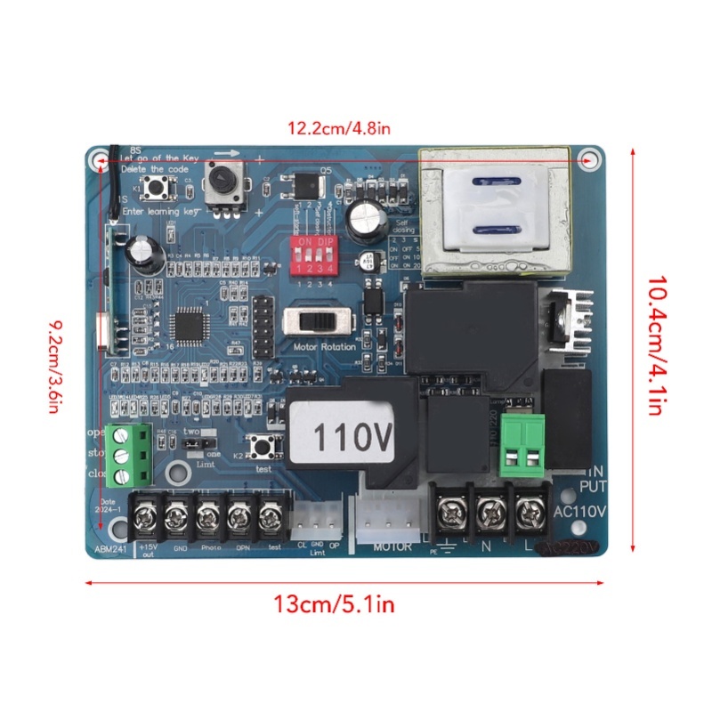 Proto Board - لوحة تحكم رئيسية لآلة فتح الأبواب