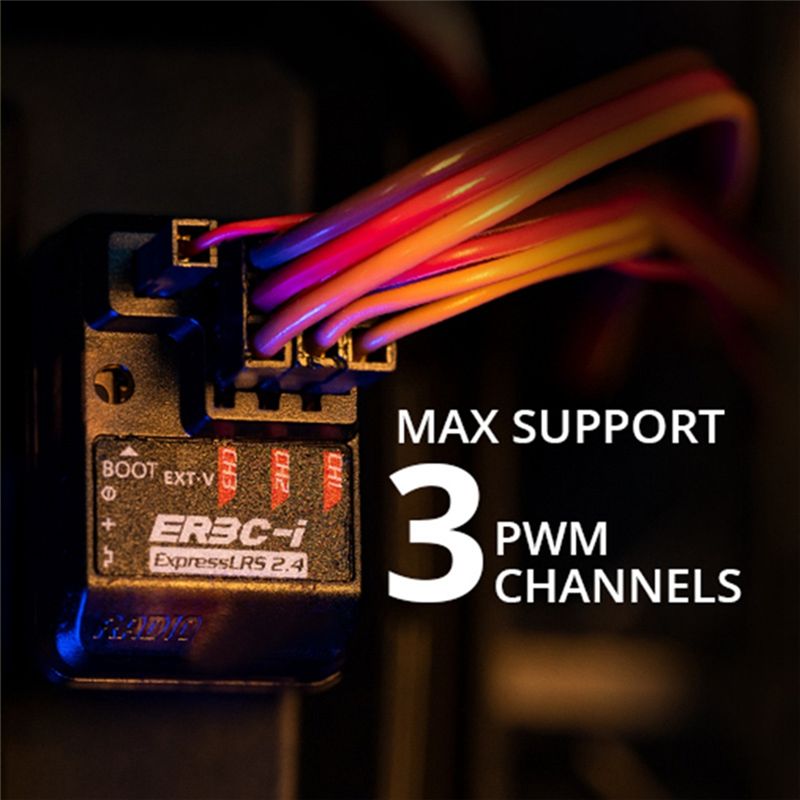 Antenna 2.4Ghz - YSUN-جهاز استقبال Radiomaster Er3ci 3CH RX