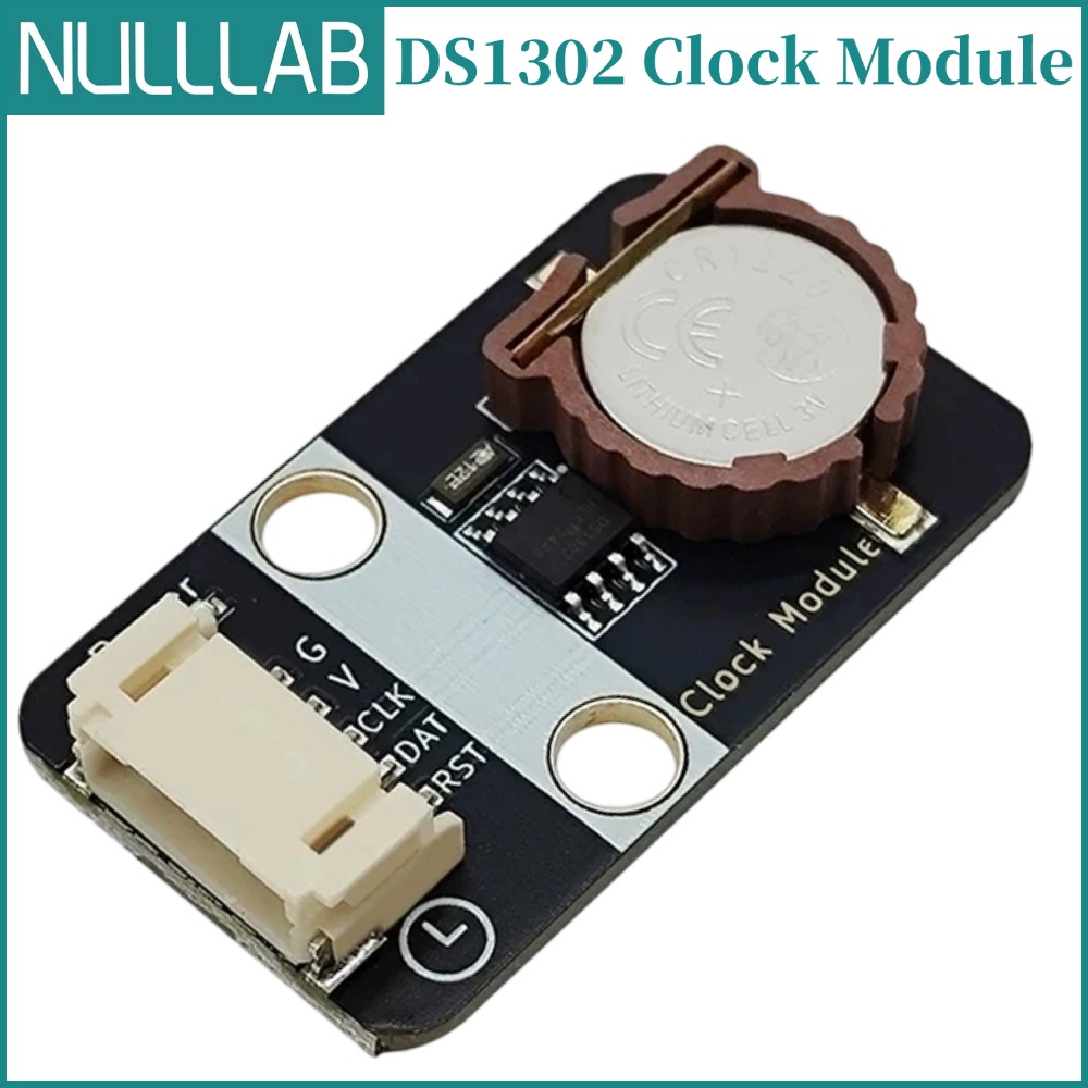 Esp32 Battery Holder Lipo - وحدة ساعة الوقت الفعلي DS1302 مع