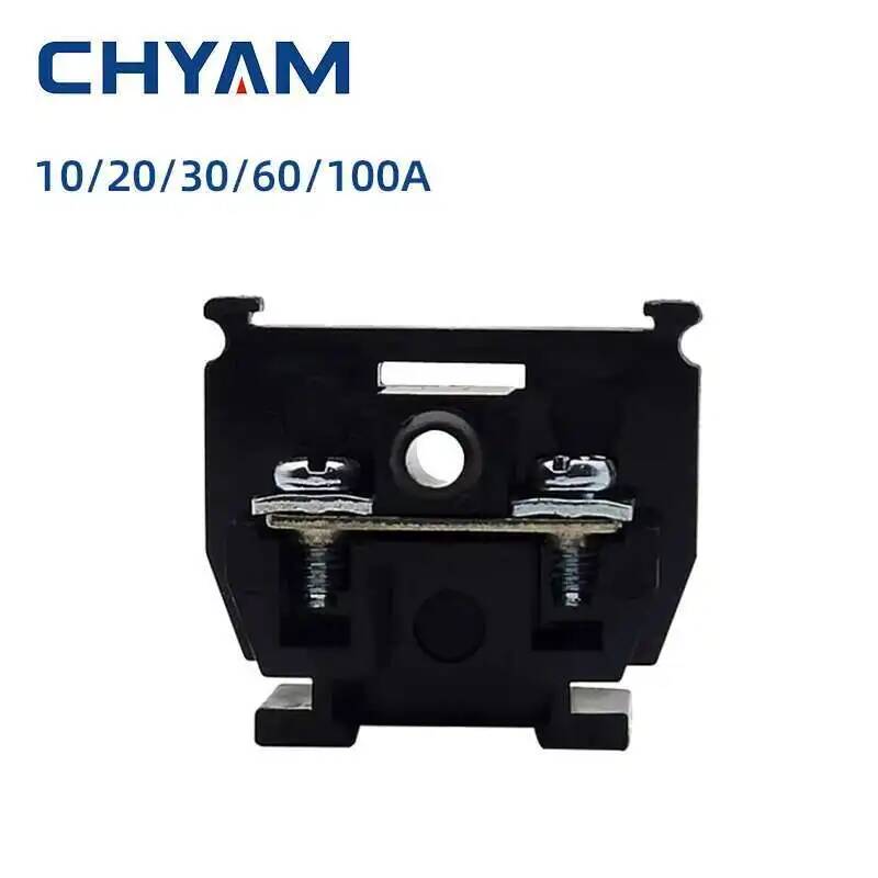 Screw Terminal Block - كتلة طرفية سوداء TBC 10/20/30/60/100A 600