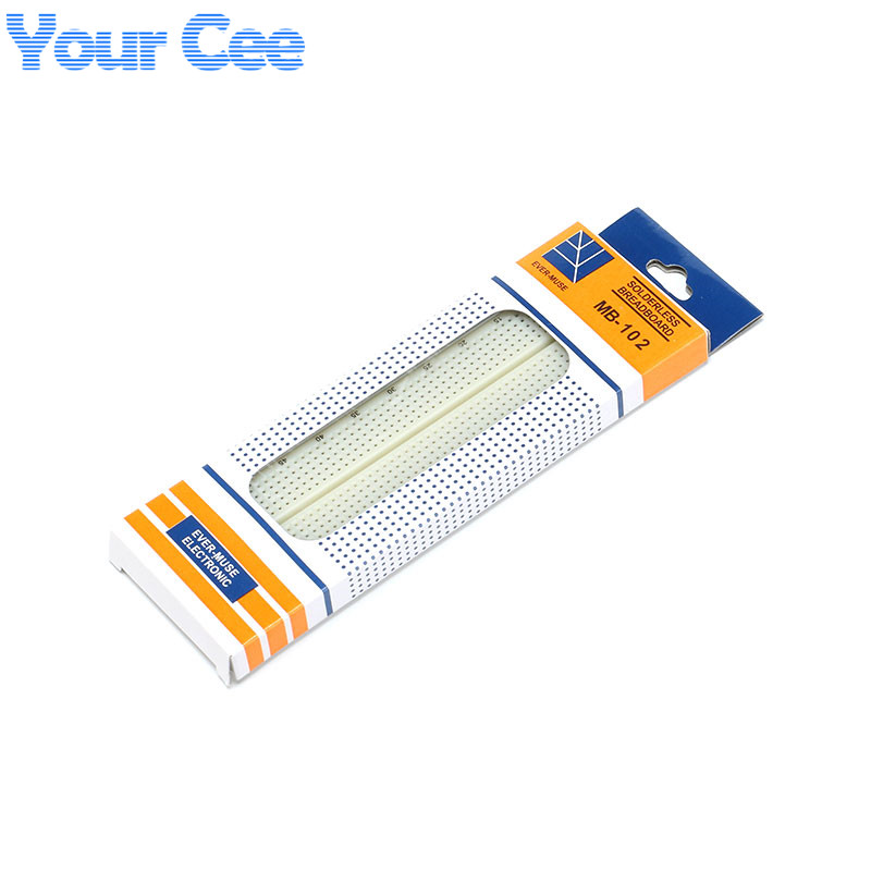 لوحة تجارب MB-102 MB102 بـ 400 - مراجعة Breadboard 400 Point وسعره