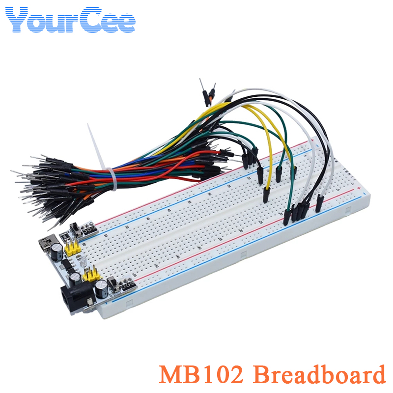 لوحة تجارب MB-102 MB102 بـ 400 - مراجعة Breadboard 400 Point وسعره