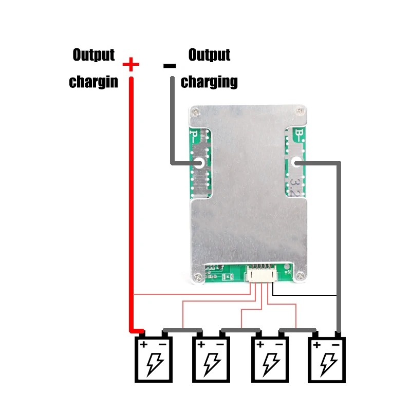 4S 12V 120A LiFePO4 لوح حماية  - مراجعة Proto Board وسعره