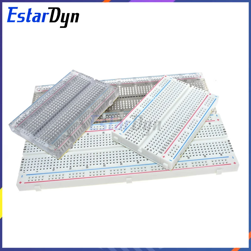 لوحة تجارب إستاردين MB102 بدون - مراجعة Breadboard 400 Point وسعره