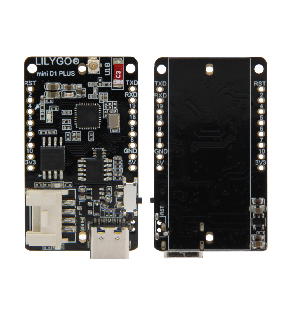 ليليغو®TTGO T-OI PLUS RISC-V E - مراجعة Esp32 Battery Holder Lipo وسعره