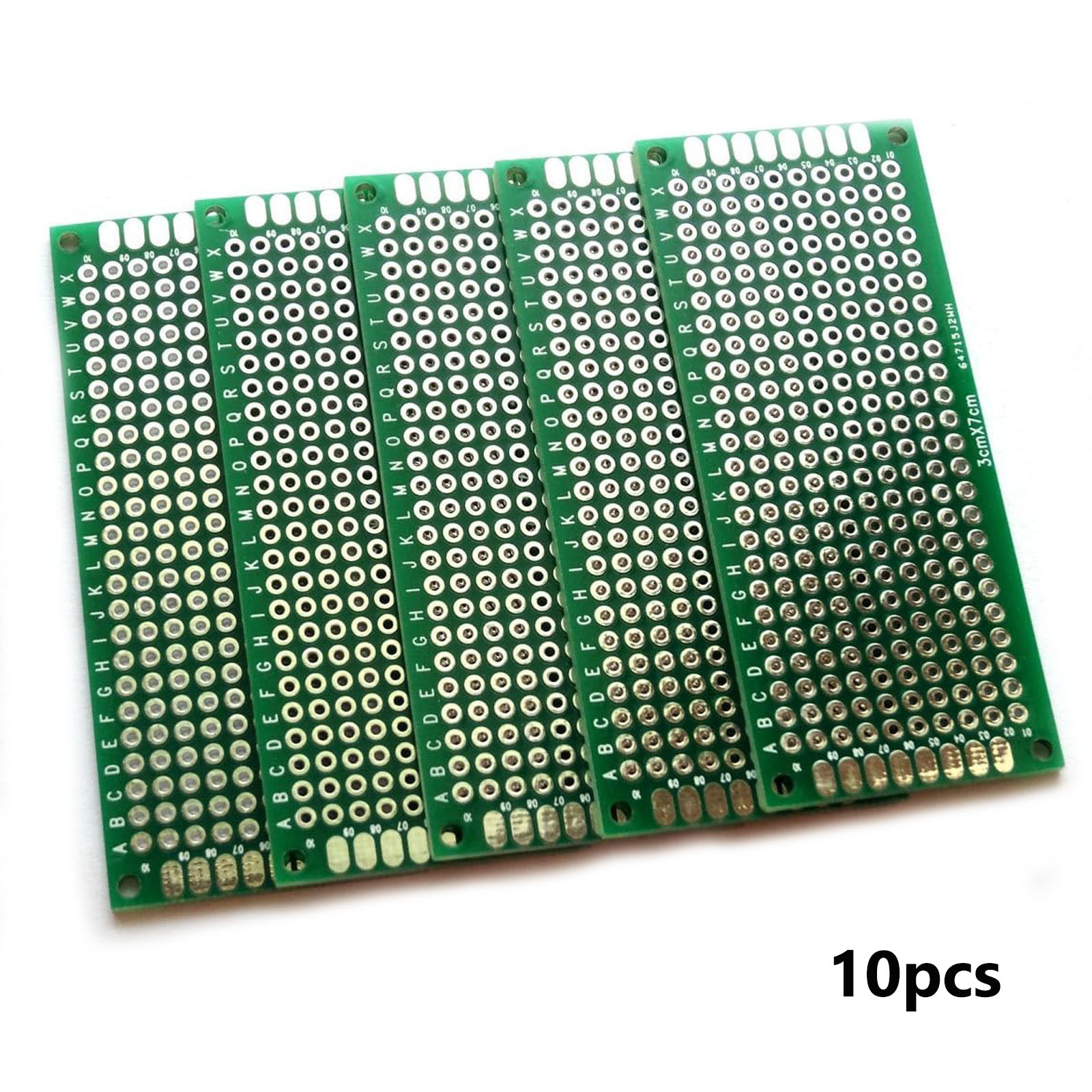 10 قطعة مزدوجة الجانب PCB 2X8  - مراجعة Pcb Prototyping Board وسعره