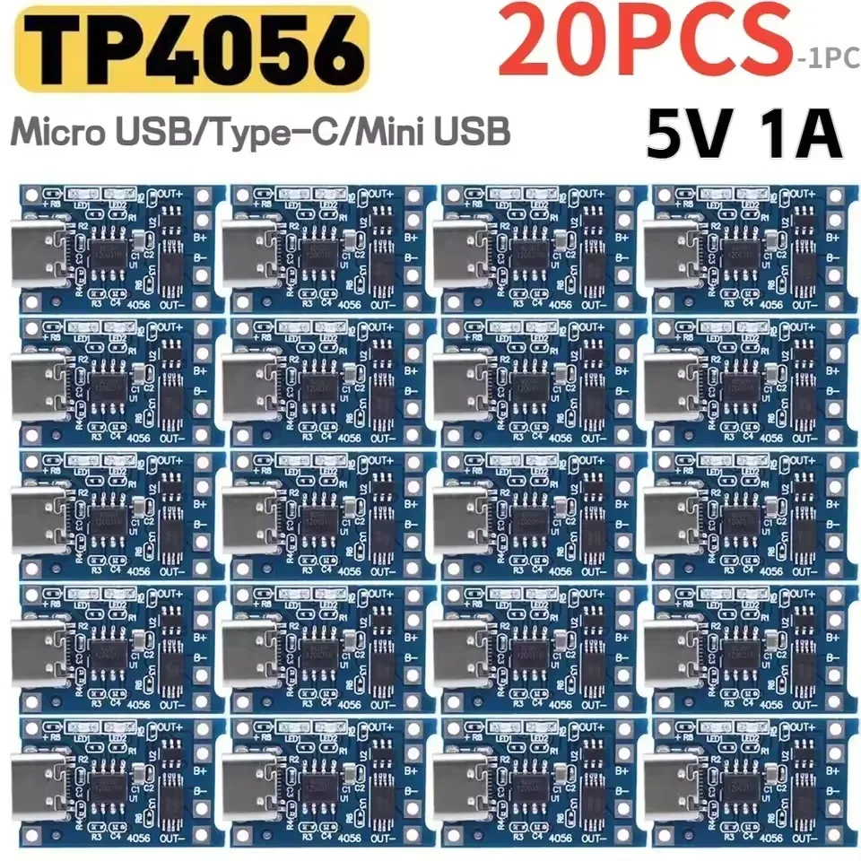 وحدة شحن بطارية ليثيوم TP4056  - مراجعة Tp4056 Module وسعره