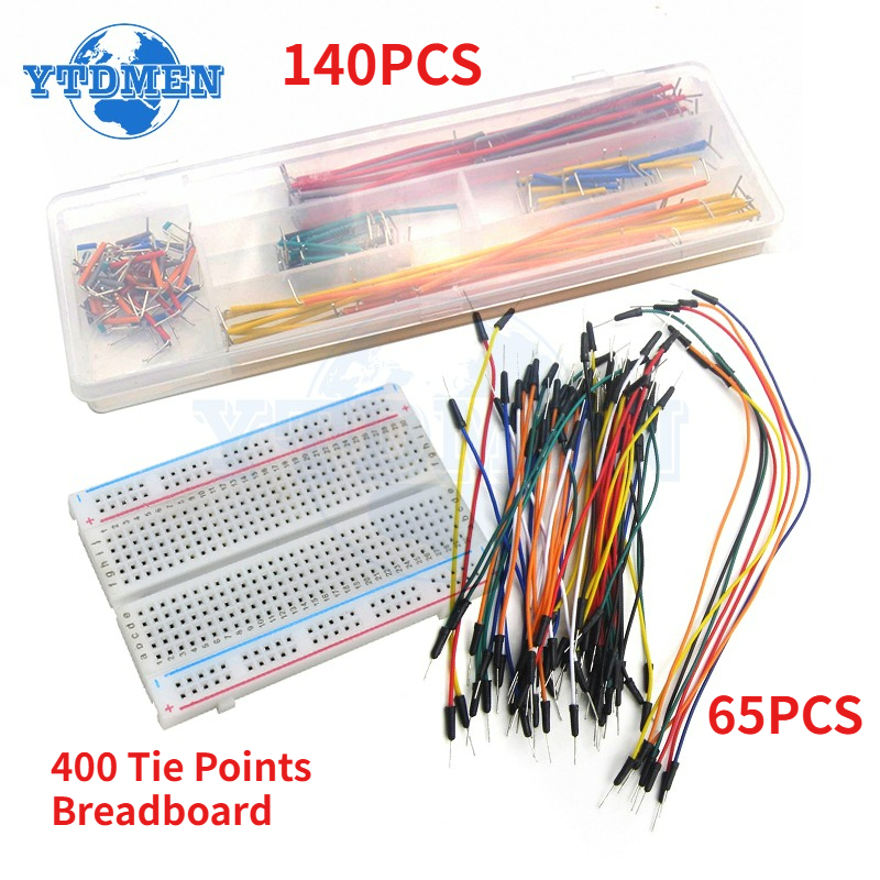 1/2 مجموعات ألواح الخبز طقم أس - مراجعة Breadboard 400 Point وسعره