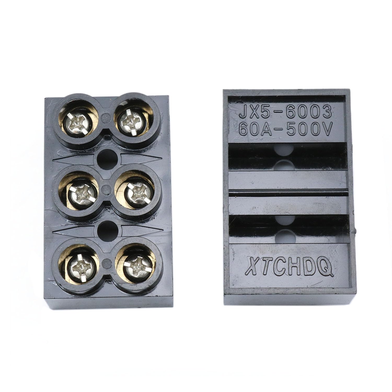 موصل أسلاك JX5 بفتحات توصيل 50 - مراجعة Screw Terminal Block وسعره