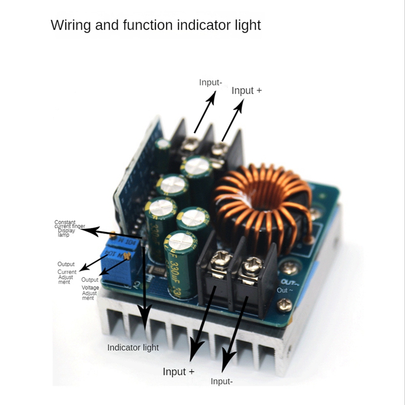 محول تيار مستمر عالي القدرة 40 - مراجعة Dc Dc Converter وسعره