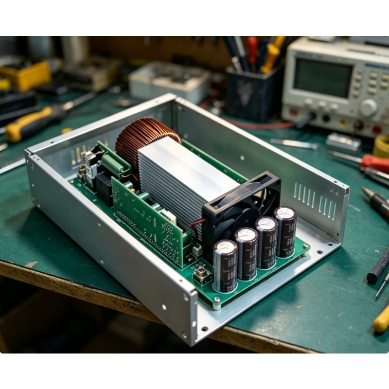 محول تيار مستمر 5 كيلو واط - و - مراجعة Boost Converter وسعره