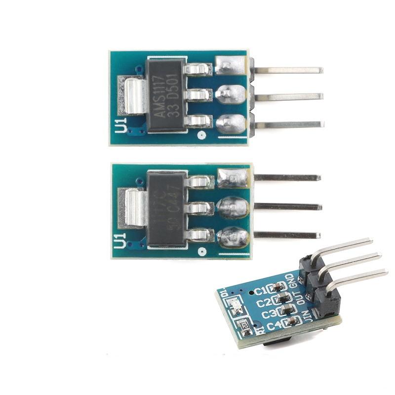 1 قطعة AMS1117-3.3 الخطي منظم  - مراجعة Ams1117 Module وسعره