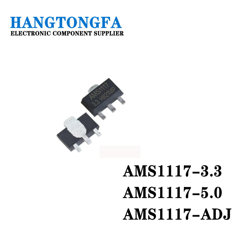 100 قطعة من الترانزستور AMS 11 - مراجعة Ams1117 Module وسعره