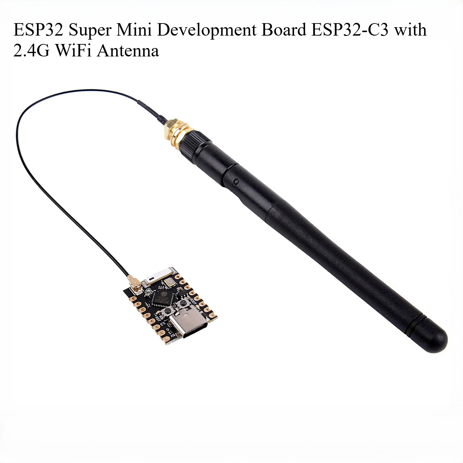 لوحة تطوير ESP32 فائقة الصغر E - مراجعة Antenna 2.4Ghz وسعره