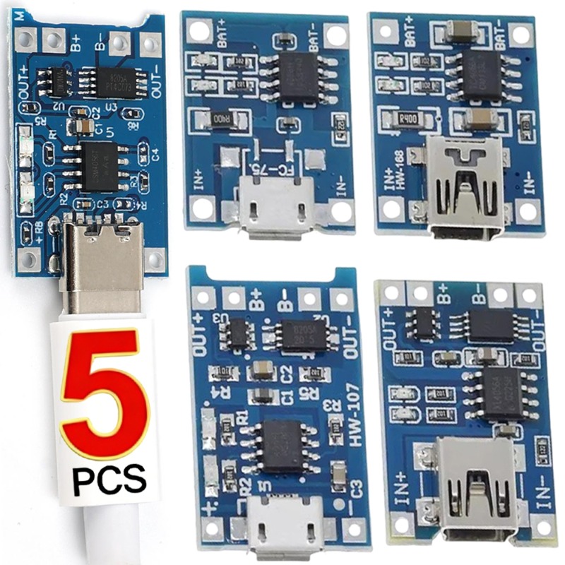 وحدة شحن بطارية ليثيوم TP4056  - مراجعة Tp4056 Module وسعره