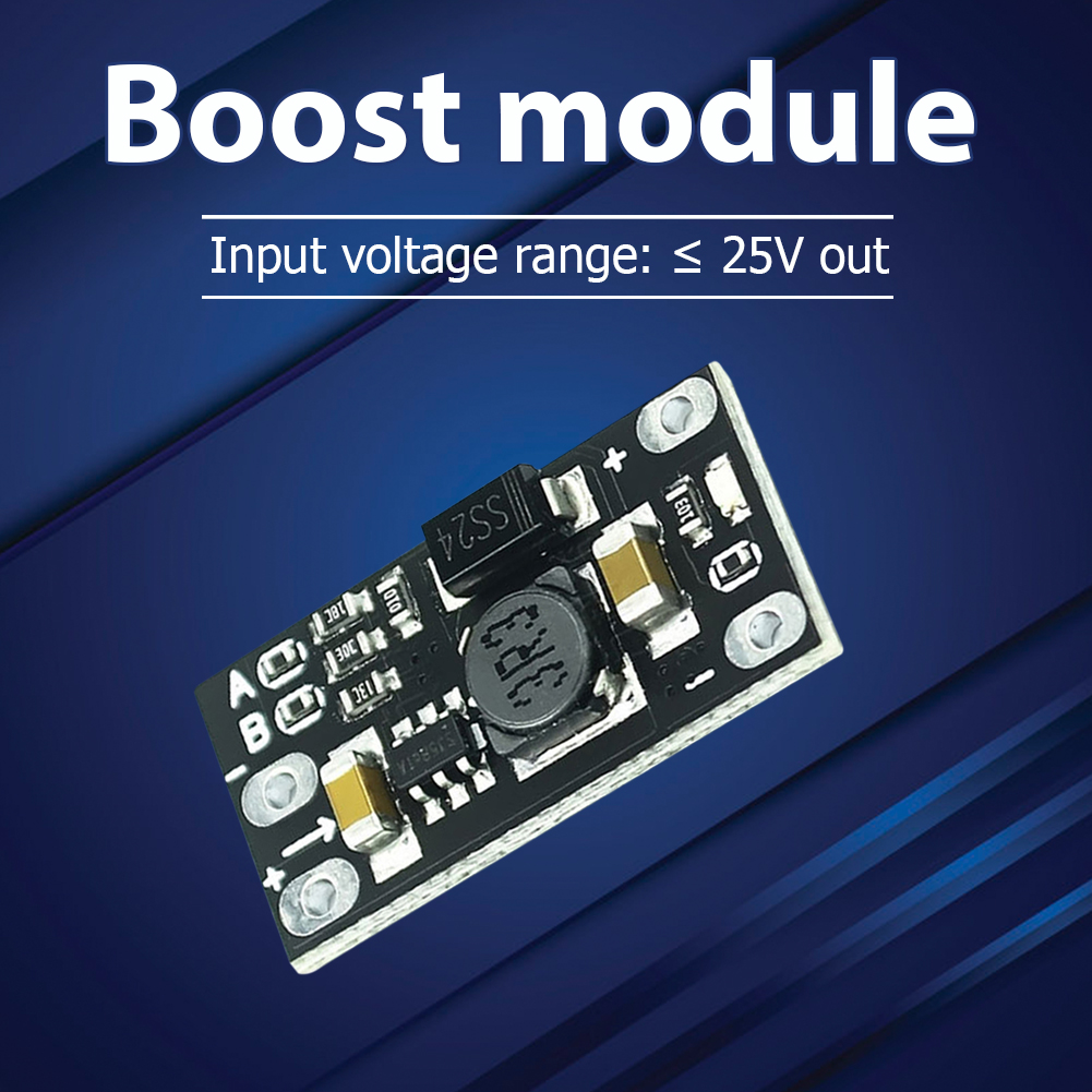 وحدة رفع الجهد من 3.7 فولت إلى - مراجعة Boost Converter وسعره