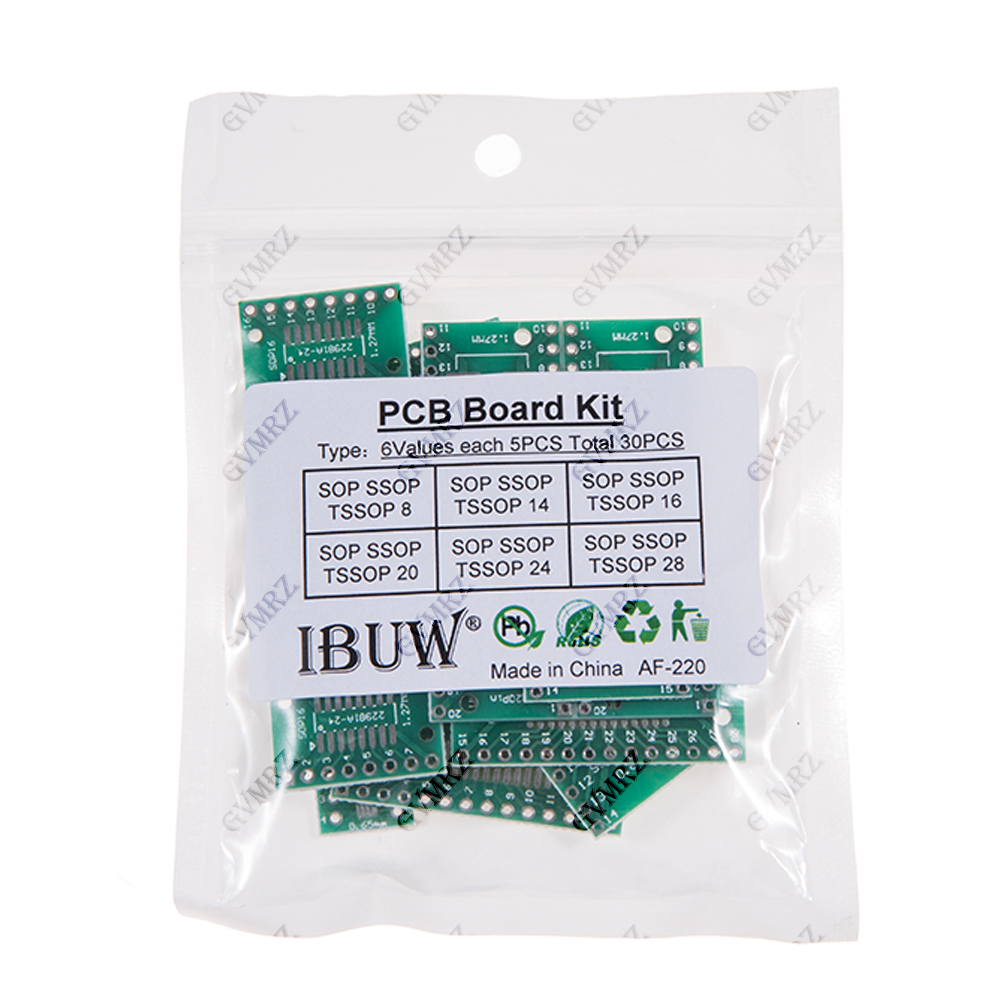 30 قطعة 6 قيمات لوحة محول PCB  - مراجعة Pcb Prototyping Board وسعره