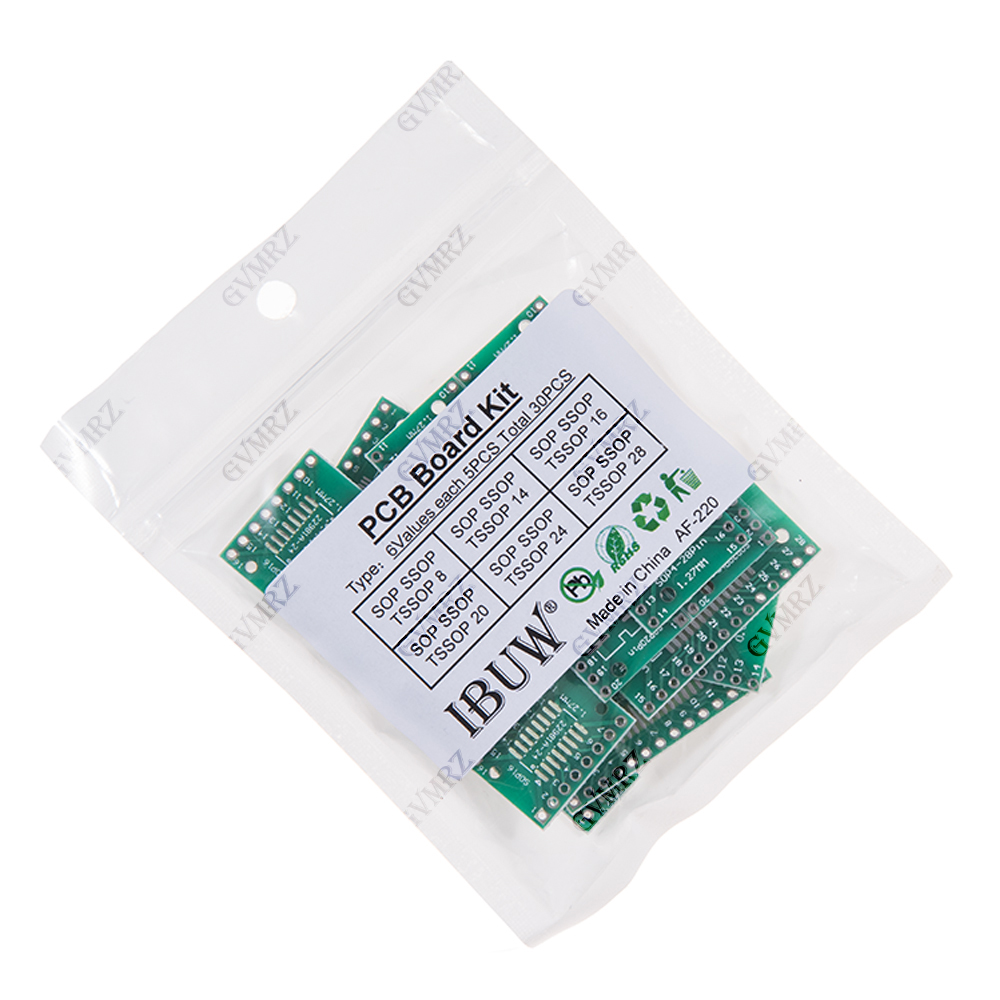 30 قطعة 6 قيمات لوحة محول PCB  - مراجعة Pcb Prototyping Board وسعره