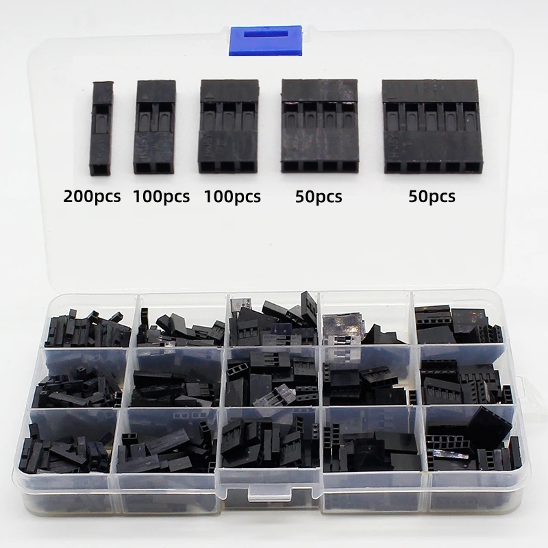 500 قطعة مع صندوق 2.54 مللي مت - مراجعة Jumper Wire Kit وسعره