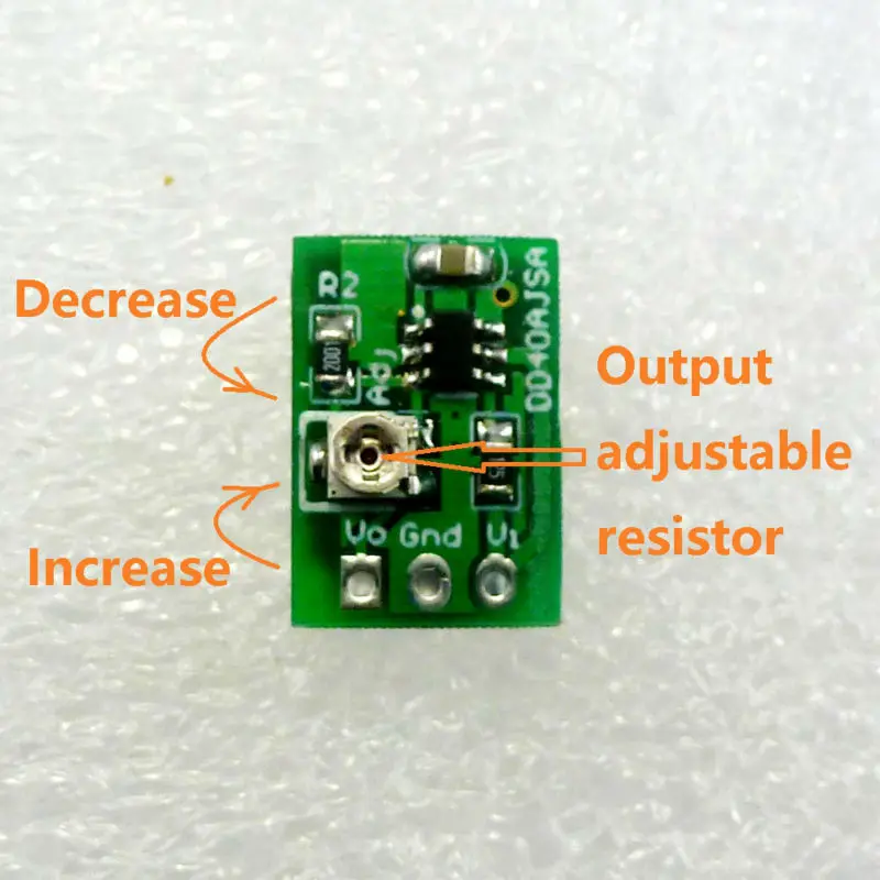 محول تيار مستمر صغير من 5-40 ف - مراجعة Ams1117 Module وسعره