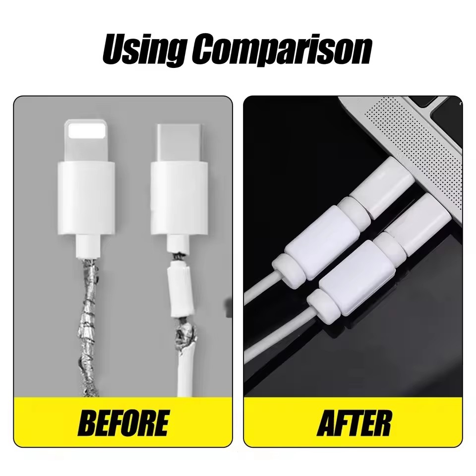 واقي كابل مضاد للكسر، غطاء سيل - مراجعة Usb C Cable وسعره