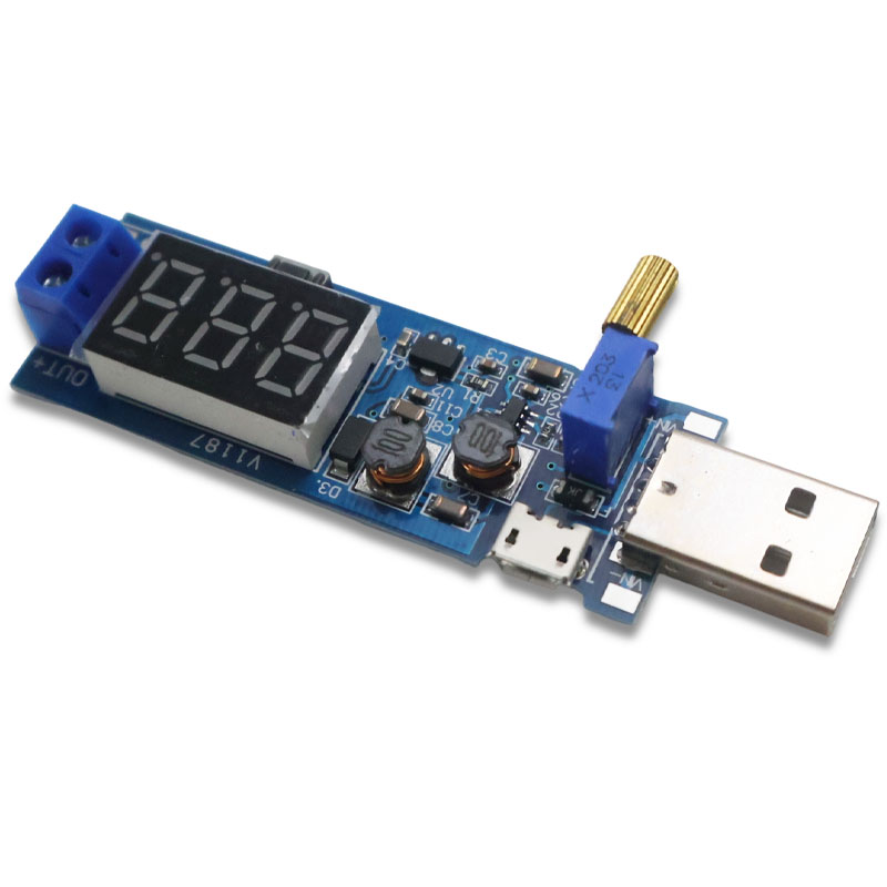 وحدة إمداد طاقة USB لرفع/خفض ا - مراجعة Esp32 Step Down Buck وسعره
